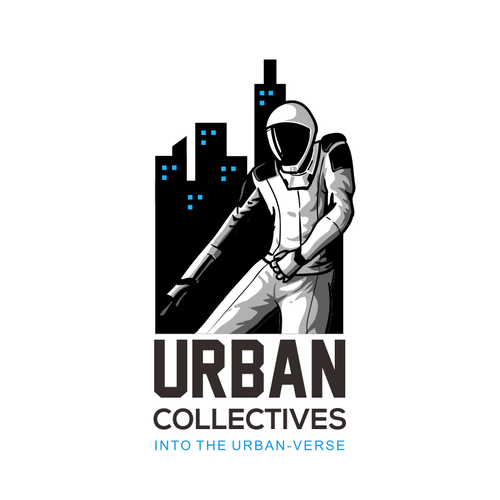 Dance logo with the title 'illustration logo concept'