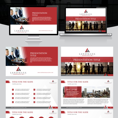 Leadership design with the title 'Powerpoint for Leadership'