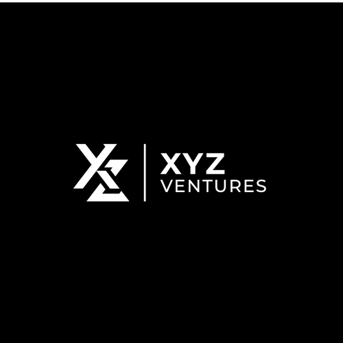 Z logo with the title 'XYZ Ventures - Design a logo for our crypto startup accelerator'