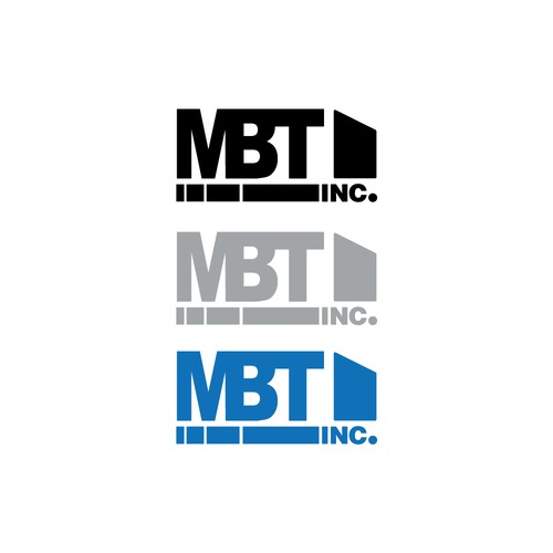 Helvetica logo with the title 'MBT Inc. Trucking company'