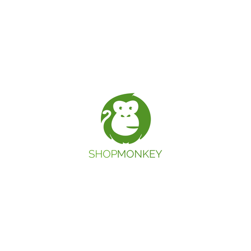 Shop logo with the title 'ShopMonkey Logo Entry'