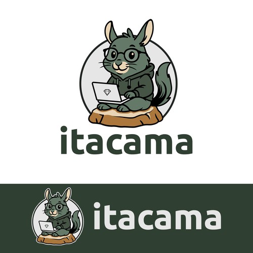 Nerd design with the title 'Finalist Design for Cartoon Mascot Logo Contest'