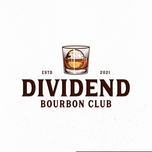 Bourbon logo with the title 'Dividend Bourbon Club'