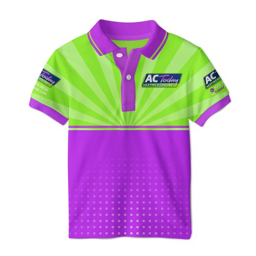 Uniform design with the title 'Tshirt AcToday'