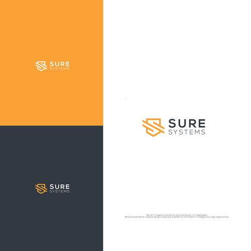 Grid logo with the title 'sophisticated logo for sure system'