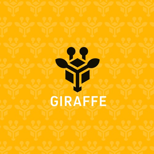 Giraffe design with the title 'Giraffe'