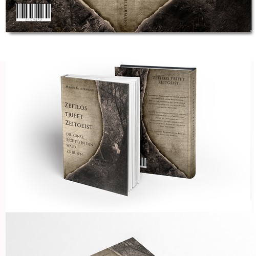 Forest book cover with the title 'Book cover'