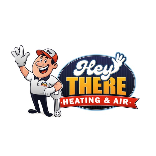 HVAC design with the title 'logo for hvac service'