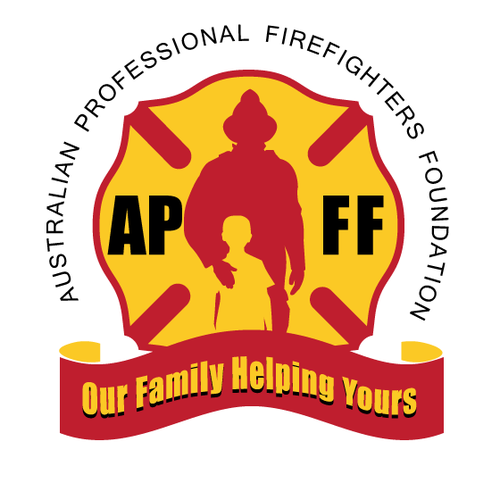 Caring design with the title 'Logo and website design for a firefighters foundation who helps child burns and road trauma survivors'