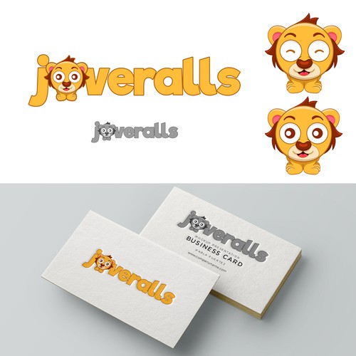 Cub logo with the title 'Logo for children clothing'