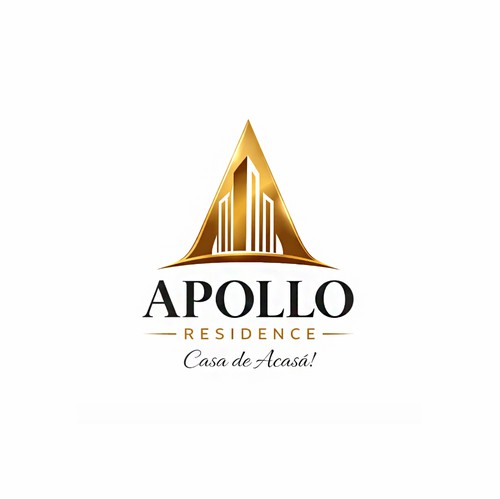 Corporate identity logo with the title 'Luxury Real Estate Logo'