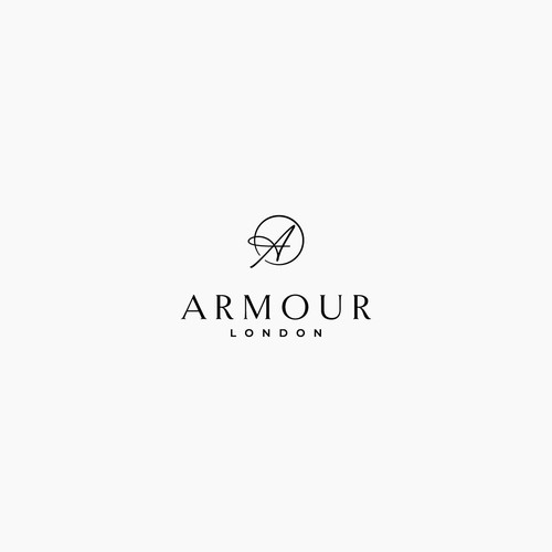 Jewelry logo with the title 'Armour London'