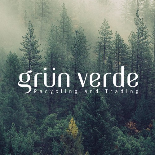 Recycling logo with the title 'Simple Logo for a Recycling Company'