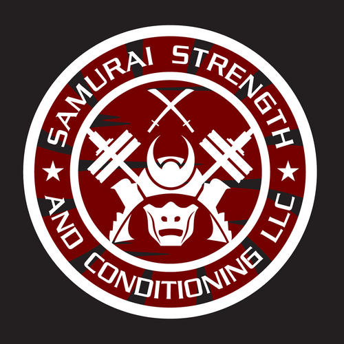 Samurai logo with the title 'Samurai Strength Logo'