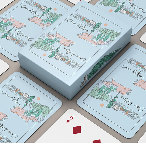 Drawing design with the title 'Set of vector illustrations'