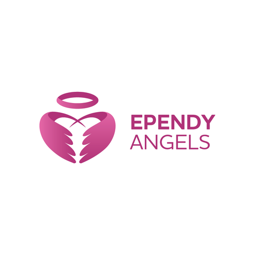 Angel logo with the title 'Non Profit Organization Logo'
