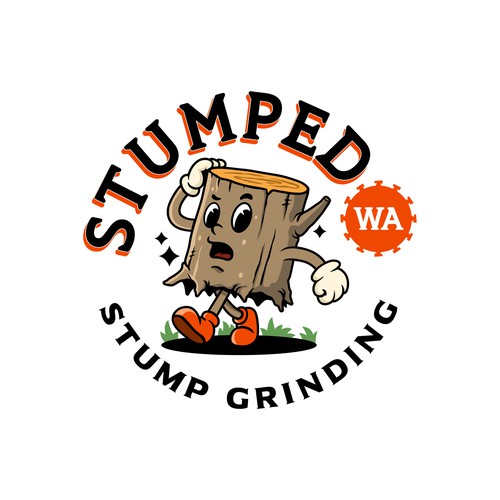 Woods design with the title 'Stumped Wa'