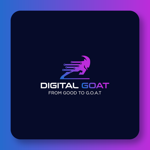 Goat logo with the title 'Digital GOAT'