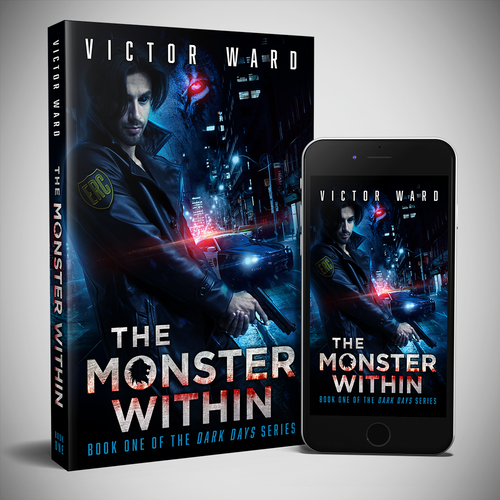 Monster book cover with the title 'THE MONSTER WITHIN'