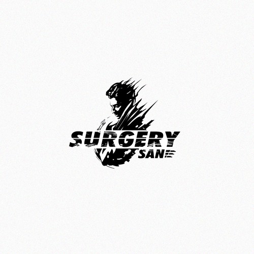 Surgery logo with the title 'Logo for a Collaborative Surgical Kit Branding'