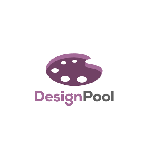 Paint design with the title 'Design Pool'