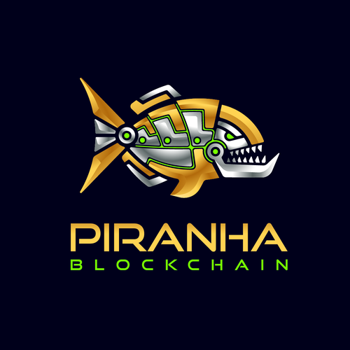 Fish brand with the title 'Piranha fish '