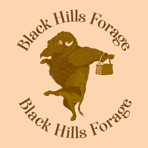 Cool artwork with the title 'Design Entry for Black Hills Forage'