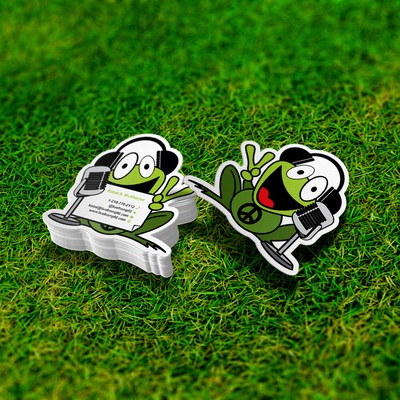 Goofy music studio needs a kick-ass business card!