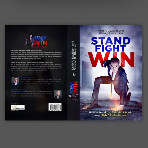 Business book cover with the title 'Book Cover'