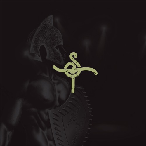 Security brand with the title 'Monogram with a retro touch for a beautifully named cyber security company.'