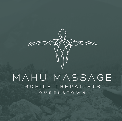 Massage design with the title 'Fitness logo for sale'