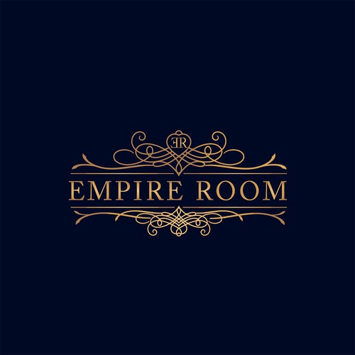 Event planning logo with the title 'Logo For Upscale New Wedding Venue Empire Room'
