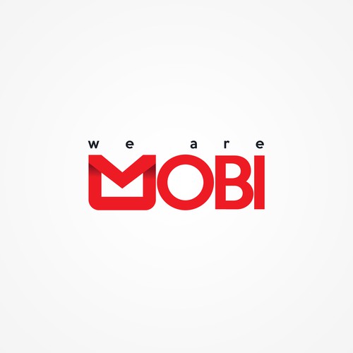 Cell phone logo with the title 'We are Mobi'