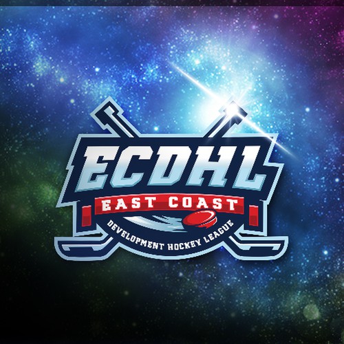 League logo with the title 'East Coast Development Hockey League'