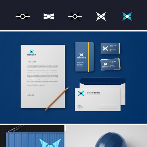Cinema brand with the title 'Immersive Cinema Suite'