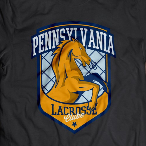 Lacrosse logo with the title 'Pennsylvania Lacrosse Club'