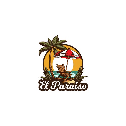 Sunrise logo with the title 'Logo design entry for "ElParaiso"'