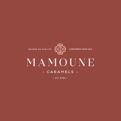 Caramel logo with the title 'MAMOUNE'