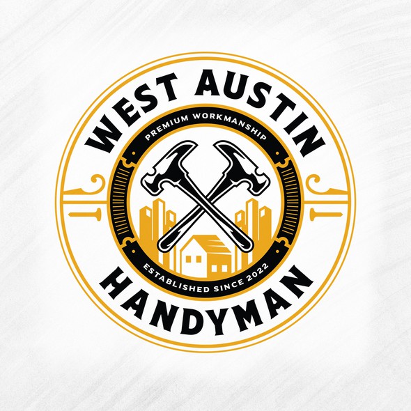 Home service logo with the title 'West Austin Handyman'