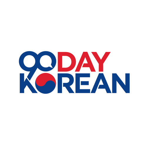Eastern logo with the title 'Logo design for Korean Language Studies'