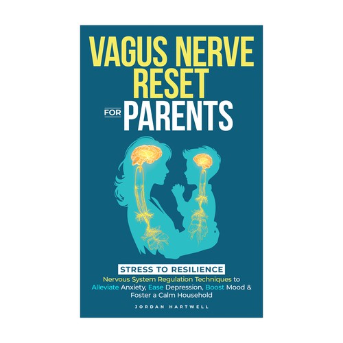 Parenting book cover with the title 'Vagus Nerve Reset for Parents'