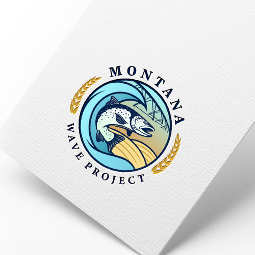 Montana logo with the title 'MONTANA WAVE PROJECT'