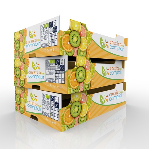 Orange packaging with the title 'Corsica'