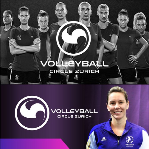 Z logo with the title 'Volleyball Circle Zürich'