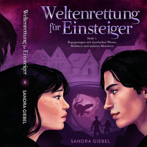 Teen book cover with the title 'Young Adult Book Cover'