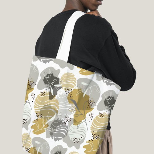 Textile design with the title 'Textile seamless pattern'