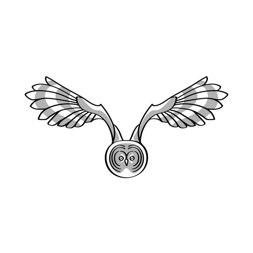 Owl illustration with the title 'Owl Illustration for Photographer'