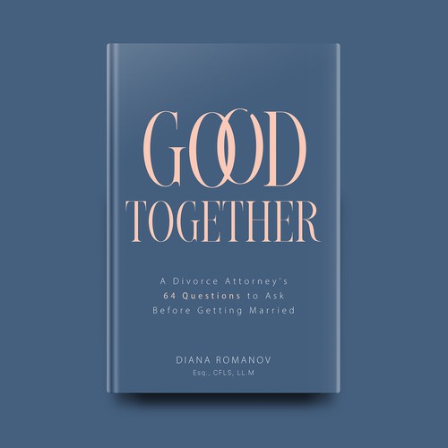 Design with the title 'Book cover for "Good Together"'