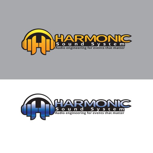 Sound brand with the title 'Harmonic Sound System'