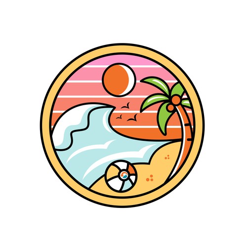 Sunset t-shirt with the title 'Nori.com'